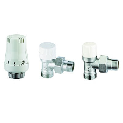 KIT TERMOSTATICO A SQUADRA ECO Misura: 3/8"