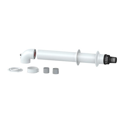 KIT UNIVERSALE COASSIALE 1 D.60-100 ALC Misura: Diam. 60/100