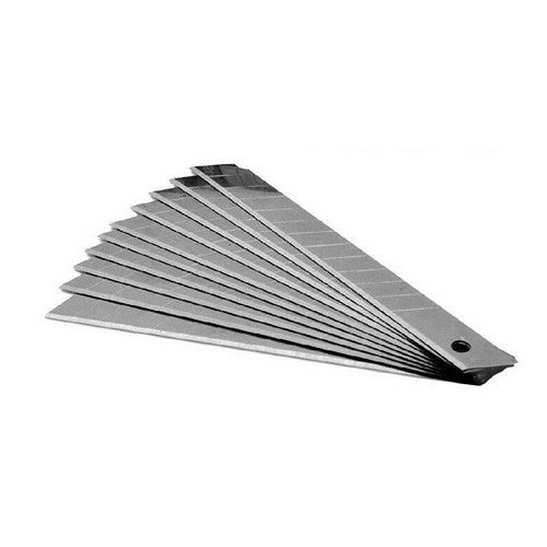 LAMA DI RICAMBIO PER CUTTER 10PZ Misura: 9 mm - 12 moduli