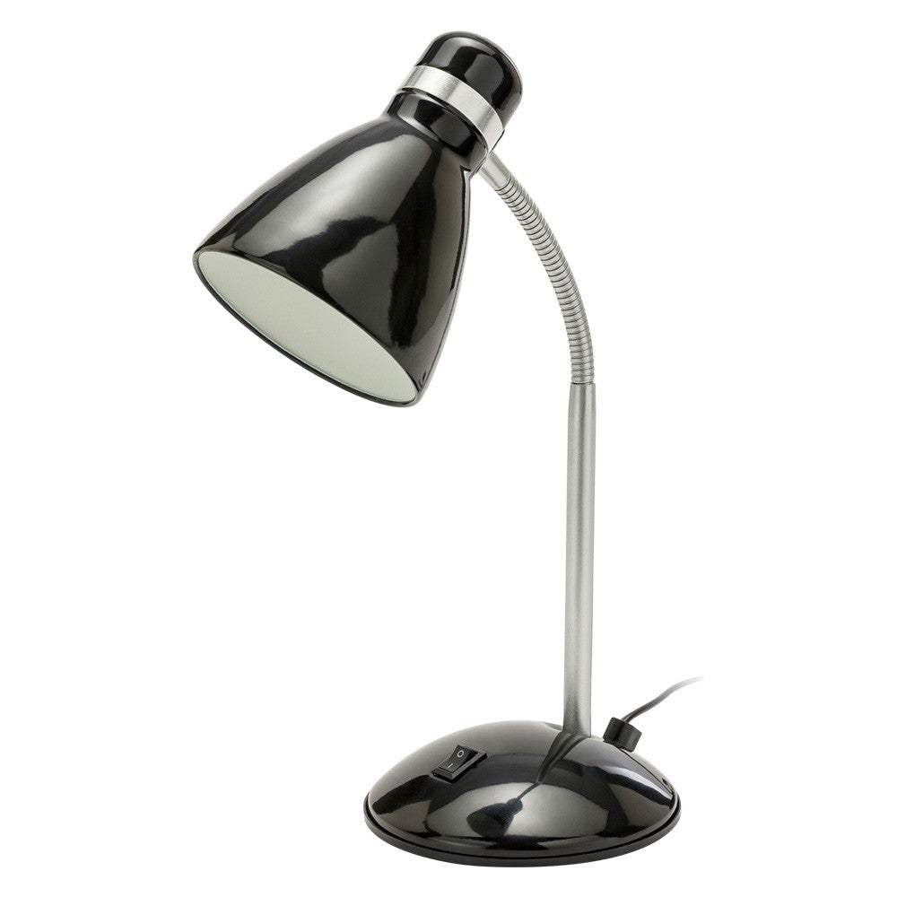 LAMPADA DA TAVOLO 'BAKER' E27 - 7 W - nera