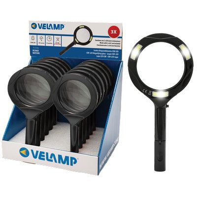 LENTE INGRANDIMENTO + LED VELAMP