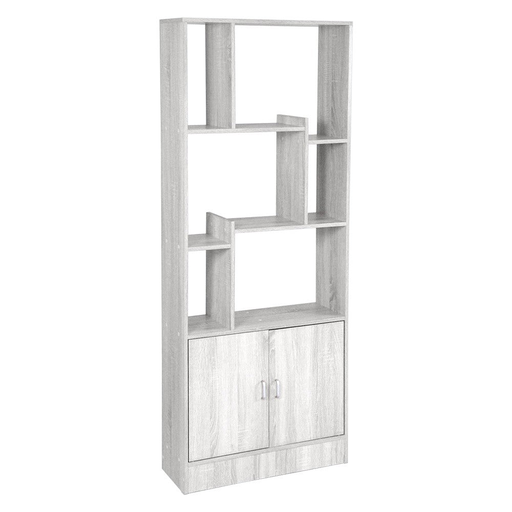 LIBRERIA CON DUE ANTE LINEA 'ATENA' col. bianco