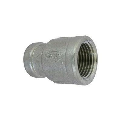 MANICOTTO DI RIDUZIONE FF ACCIAIO INOX Misura: 1" x 3/4"
