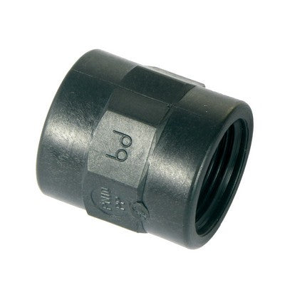 MANICOTTO IN PP NERO Misura: 1/2"