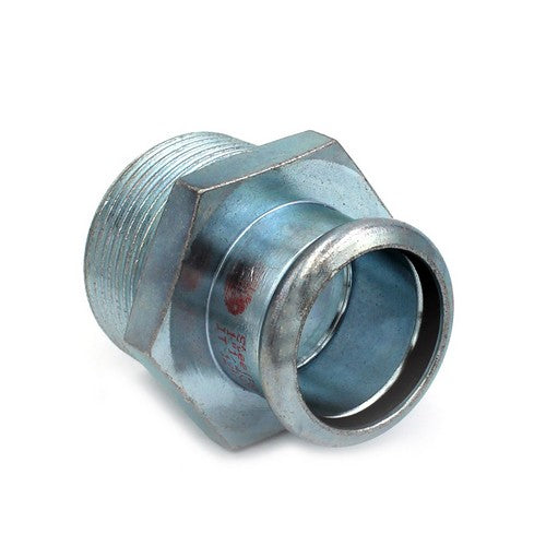MANICOTTO MISTO FILETTO MASCHIO A PRESSARE IN ACCIAIO AL CARBONIO Misura: 3/4" x 22