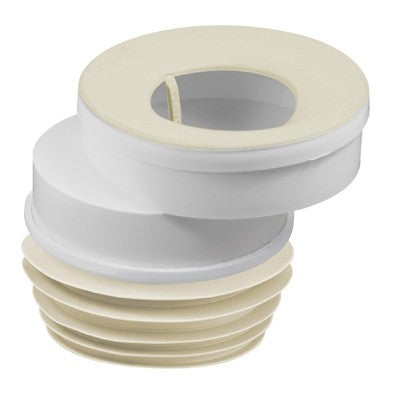 MANICOTTO PER W.C. "BI-POWER" ECCENTRICO 20 MM Misura: Versione eccentrico