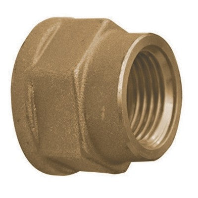 MANICOTTO RIDOTTO DIRITTO FEMMINA/FEMMINA IN OTTONE GIALLO Misura: 1/2 x 3/8