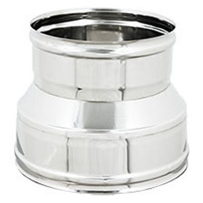 MANICOTTO RIDOTTO FF PER CANNE FUMARIE INOX Misura: Diam. F 250-F 220