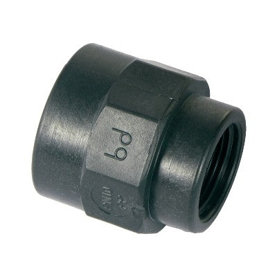 MANICOTTO RIDOTTO FILETTATO IN PP Misura: 1"1/2 x 1"