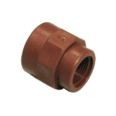 MANICOTTO RIDOTTO IN PP MARRONE Misura: 3/4" X 1/2"