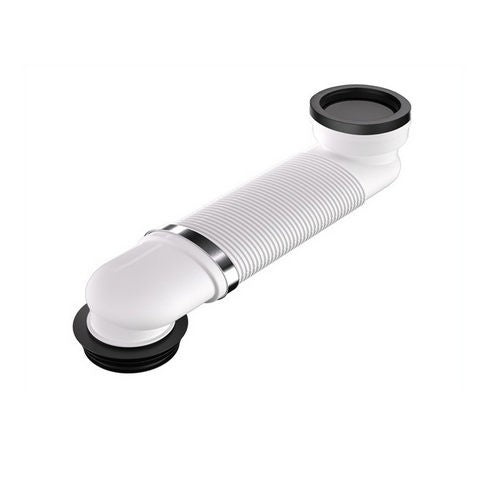 MANICOTTO WC OFFSET CURVA REGOLABILE WC Misura: Scarico diam. 40/50 mm
