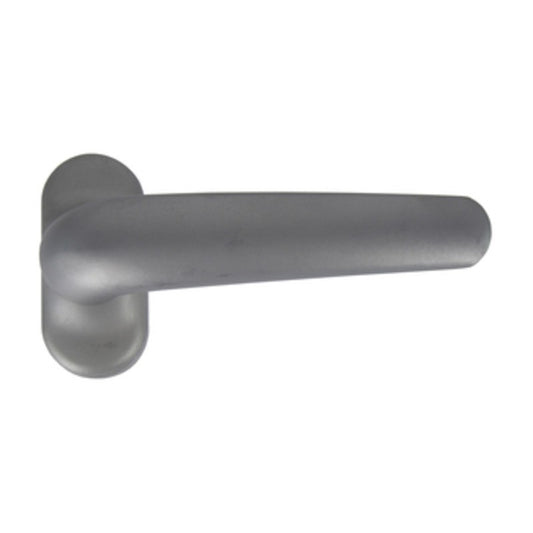 MANIGLIA P/PORTA IN ALLUMINIO SILVER