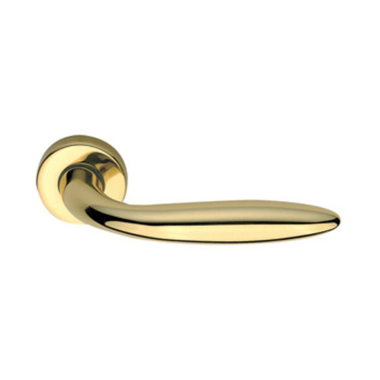 MANIGLIA ZAMA NEW SOFT C/BOCCHET INOXBRASS ORO