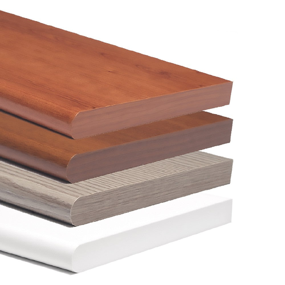 MENSOLA IN TRUCIOLARE 'AMICA' 80 x 25 x 2,5 - rovere sbi.(f.Ø 14)