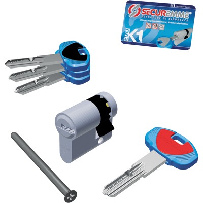 MEZZO CILINDRO SAGOMATO EVO K1 3100-M SECUREMME