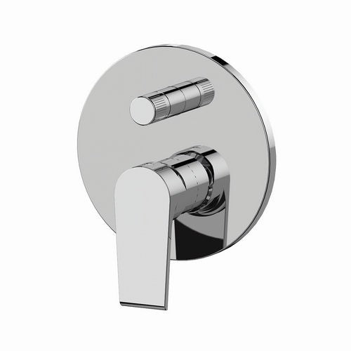 MISCELATORE INCASSO DOCCIA C/DEVIATORE 2 VIE A VITONE LINEA ARTIC Misura: Cromo