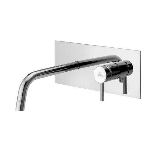 MISCELATORE INCASSO LAVABO CON BOCCA LINEA STICK Misura: Cromo bocca L. 178 mm