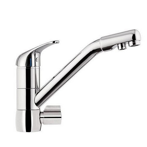 MISCELATORE LAVELLO A 3 VIE D'INGRESSO CON BOCCA GIREVOLE EPIC Misura: Cromo