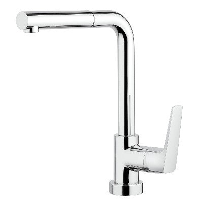 MISCELATORE MONOC. LAVELLO CON DOCCIA ESTRAIBILE SPARTACO Misura: Cromo