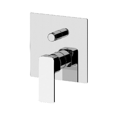 MISCELATORE MONOCOMANDO INCASSO CON DEVIATORE LINEA ICON Misura: Cromo