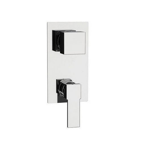 MISCELATORE MONOCOMANDO INCASSO DOCCIA C/DEVIATORE 4 VIE LINEA POLAR Misura: Cromo