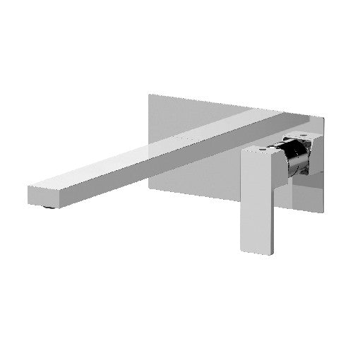 MISCELATORE MONOCOMANDO LAVABO AD INCASSO REBEL Misura: Cromo