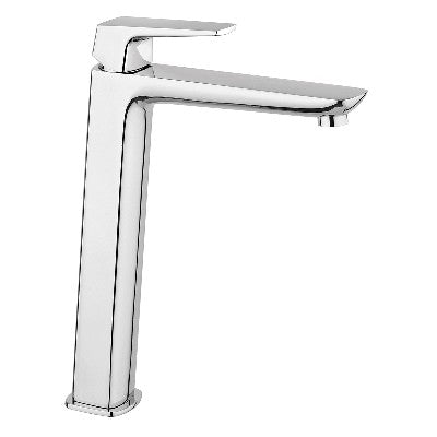 MISCELATORE MONOCOMANDO LAVABO ALTO LINEA SPARTACO Misura: Cromo