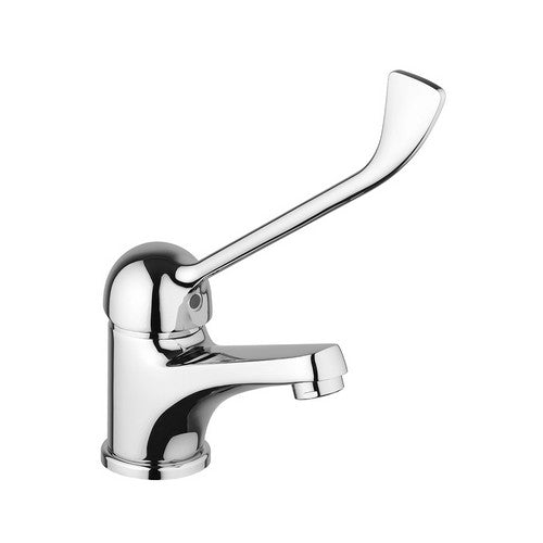 MISCELATORE MONOCOMANDO LAVABO CON LEVA CLINICA LINEA M2 Misura: Cromo