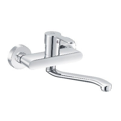 MISCELATORE MONOCOMANDO LAVELLO A MURO SERIE IOLE Misura: Cromo