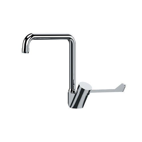 MISCELATORE MONOCOMANDO LAVELLO BOCCA ALTA AD U Misura: Cromo