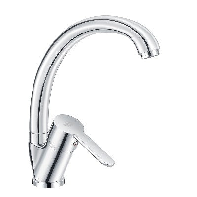 MISCELATORE MONOCOMANDO LAVELLO CANNA ALTA SERIE IOLE Misura: Cromo