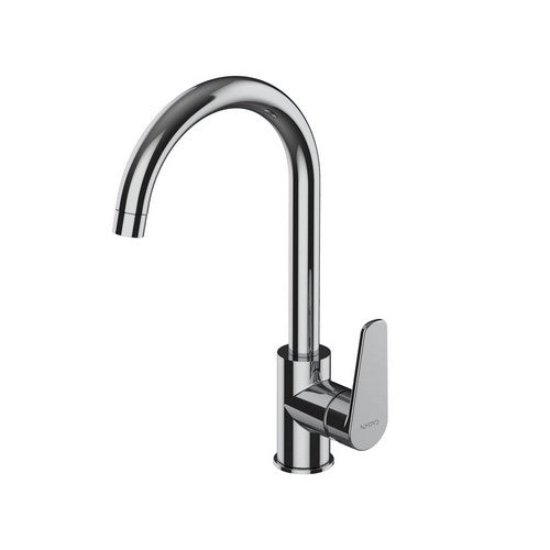 MISCELATORE MONOCOMANDO LAVELLO CANNA TONDA SERIE SMERALDO Misura: Cromo