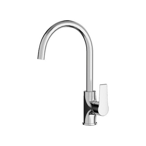 MISCELATORE MONOCOMANDO LAVELLO CON CANNA GIREVOLE LINEA TEN Misura: Cromo