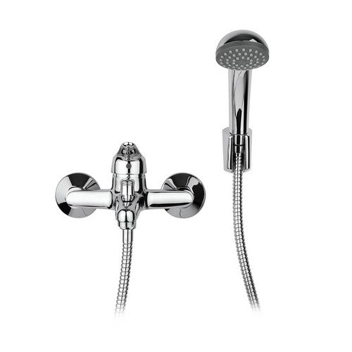 MISCELATORE MONOCOMANDO VASCA CON ACCESSORI LINEA M2 Misura: Cromo