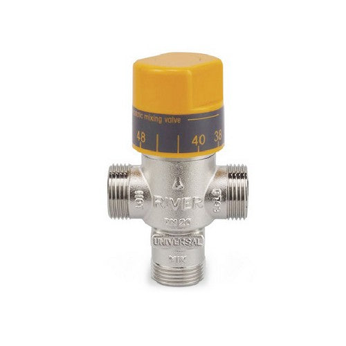 MISCELATORE TERMOSTATICO ANTISCOTTATURA PER PANNELLI SOLARI Misura: 3/4"