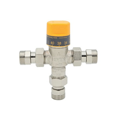 MISCELATORE TERMOSTATICO P/PANNELLI SOLARI CON VALVOLE DI NON RITORNO Misura: 1"