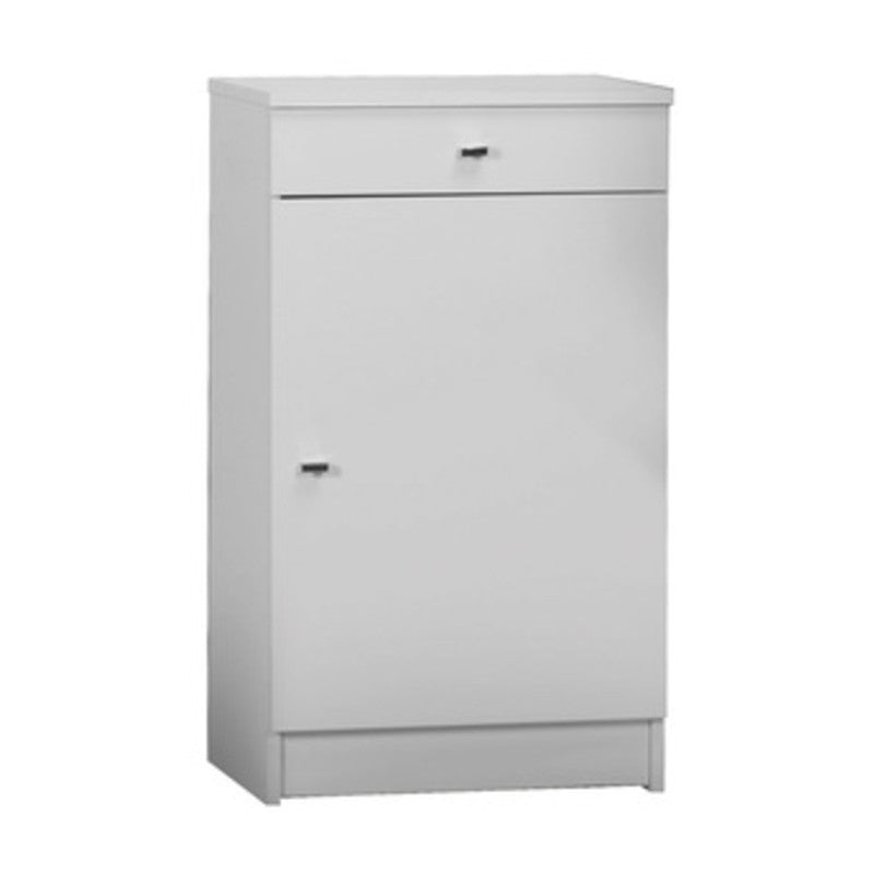 MOBILE 1 ANTA +1 CASSETTO 46X34X80 BIANCO LACC. 222TL
