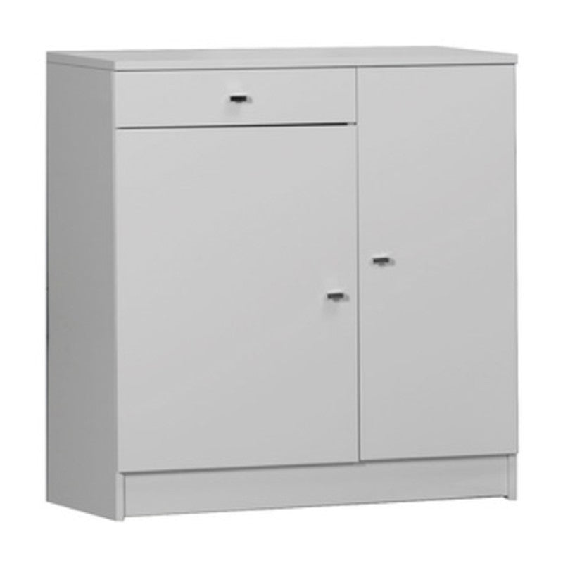 MOBILE 2 ANTE +1 CASSETTO 77X34X80 BIANCO LACC. 342TL
