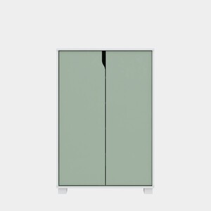 MOBILE 2A MULTIUSO 60X36X89,7 CM VERDE SALVIA