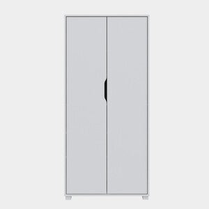 MOBILE 2A MULTIUSO 78X36X170 CM BIANCO
