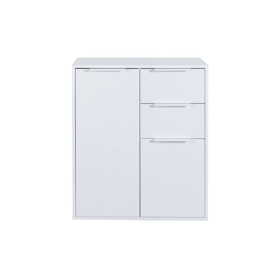 MOBILE 2A+2C CM 72X35X87H BIANCO/BIANCO LUC.