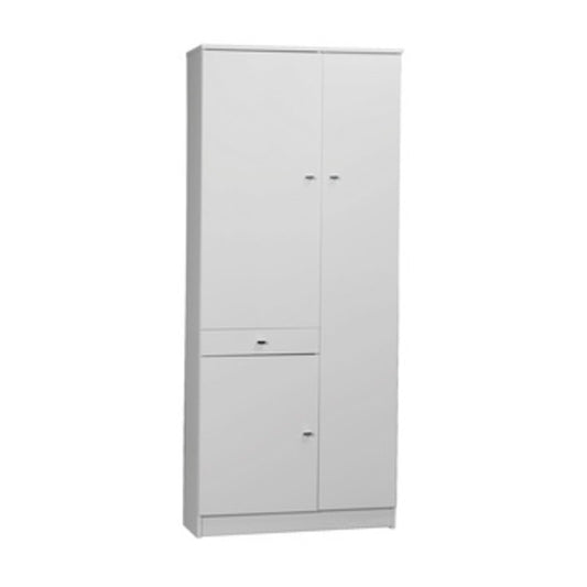 MOBILE 3 ANTE +1 CASSETTO 77X34X183 BIANCO LACC. 323TL