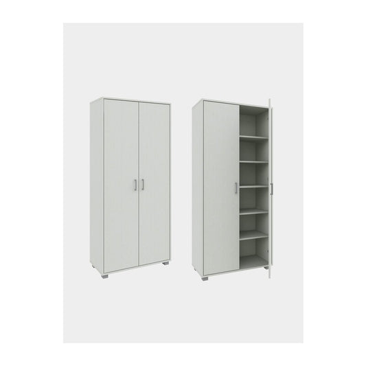 MOBILE ALTO 2A MULTIUSO 78X35X170 CM BIANCO FRASS