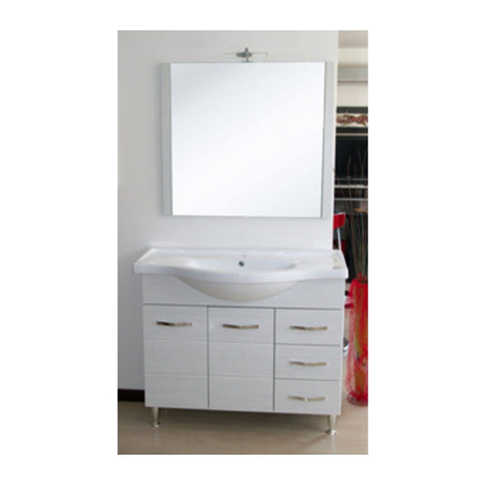 MOBILE BAGNO ANTONELLA 2 ANTE + 3 CASS 105 B.CO PORTUNA
