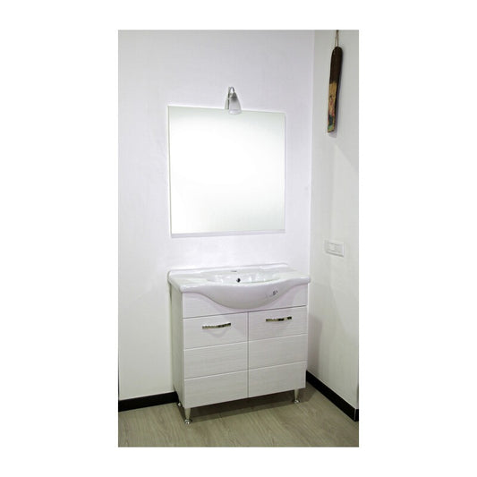 MOBILE BAGNO ANTONELLA 2 ANTE  82 BIANCO PORTUNA