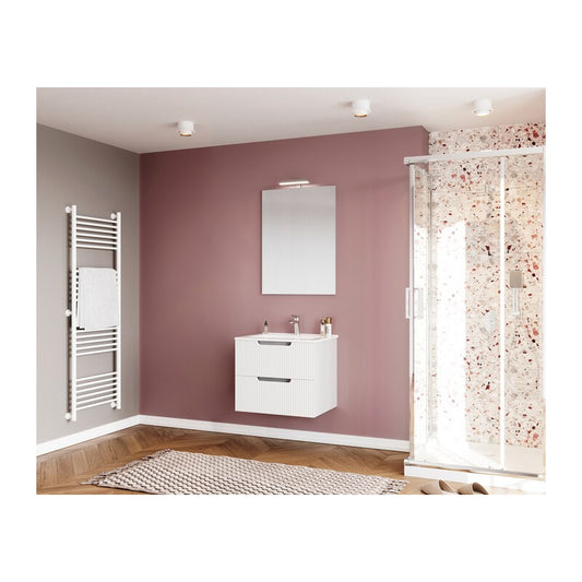 MOBILE BAGNO IBIZA  60 SOSPESO 2 CASS BIANCO
