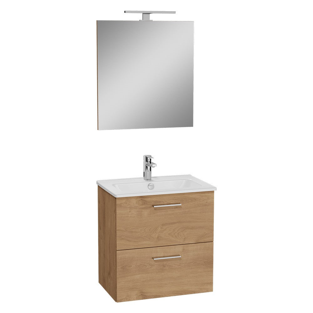 MOBILE BAGNO 'MIA' base cm. 57,5 x 37,8 x 59,6 - golden oak