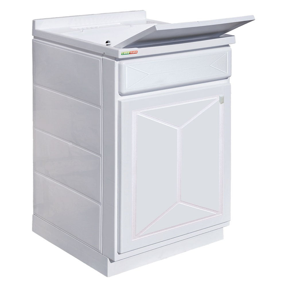 MOBILE LAVATOIO ANTA SINGOLA 'TOP LINE' cm 50 x 50 x h.87