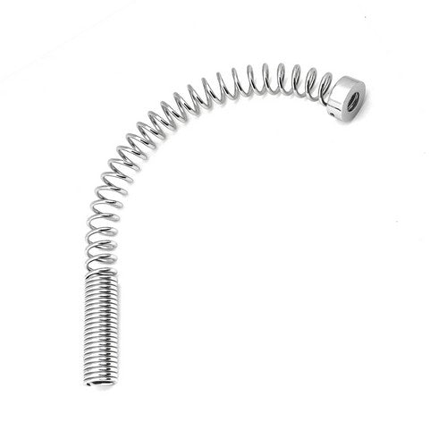 MOLLA FILO D4 CON RACCORDO D.39 PER STICK Misura: D. 4 mm