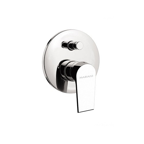 MONOCOMANDO INCASSO DOCCIA CON DEVIATORE LINEA ARTIC Misura: Cromo